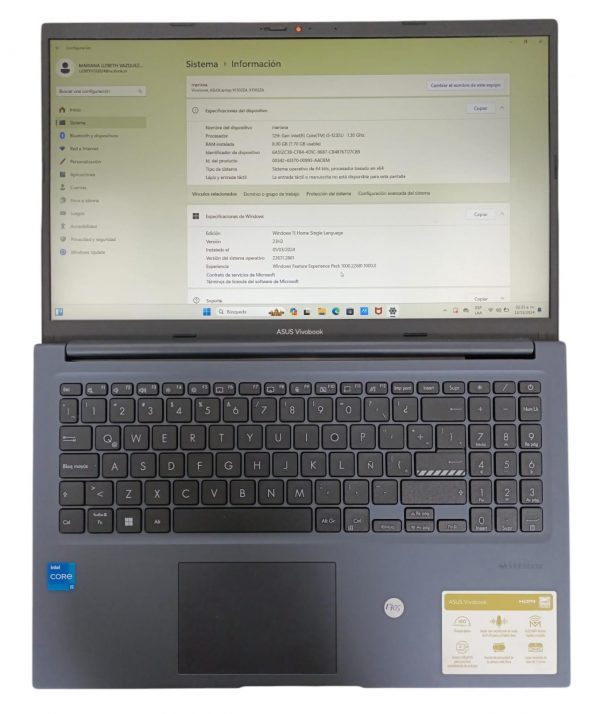 Laptop Asus 1502Z